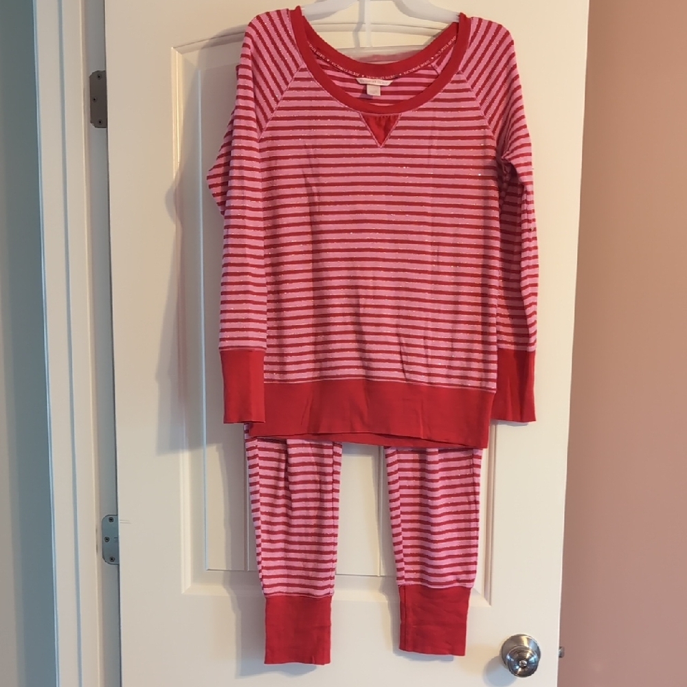Victoria's Secret Striped Thermal PJs